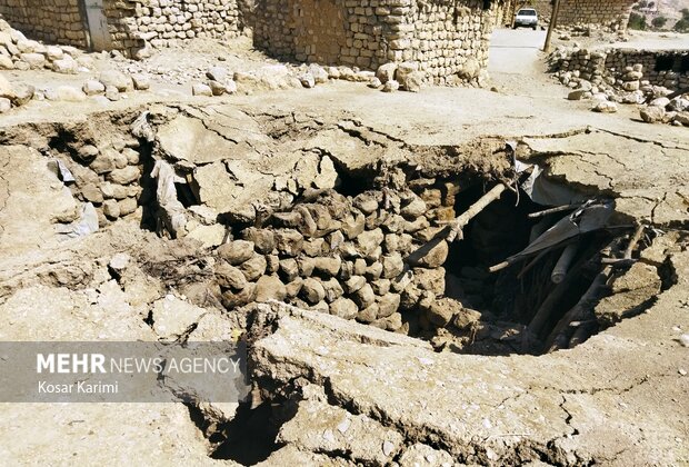 بخش زلزله زده « سوسن سرخاب» اندیکا- خوزستان