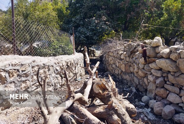 بخش زلزله زده « سوسن سرخاب» اندیکا- خوزستان