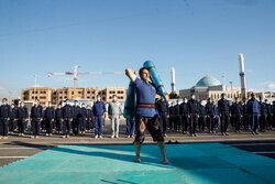 مراسم صبحگاه ورزشی دانشگاه‌های نیروهای مسلح