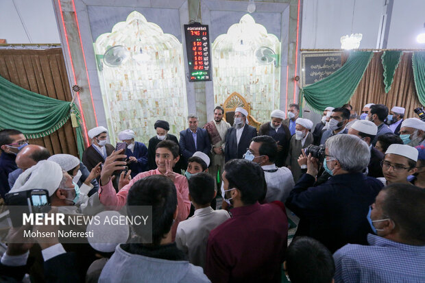 جشن وحدت در مسجد نبی (ص) بیرجند