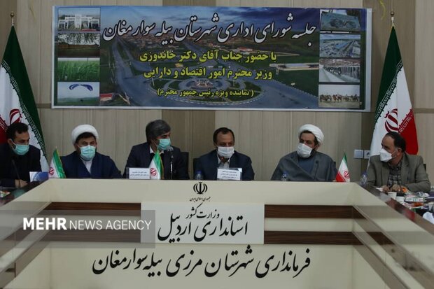 تبدیل جعفرآباد مغان به شهرستان بررسی می‌شود
