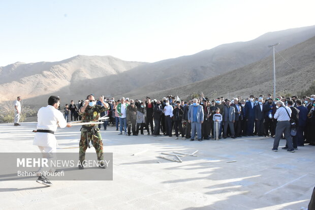 حضور وزیر ورزش و جوانان در روستای تاریخی هزاوه
