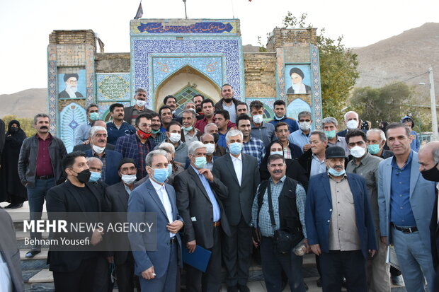 حضور وزیر ورزش و جوانان در روستای تاریخی هزاوه
