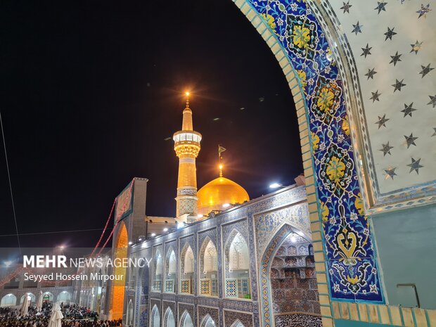 Celebrating Prophet birthday anniversary in Mashhad
