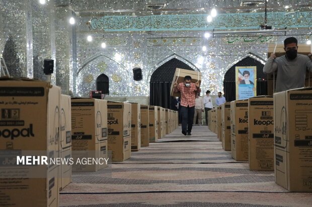 «گرمای محبت» جهادی‌ها در خانه های محرومان شیراز