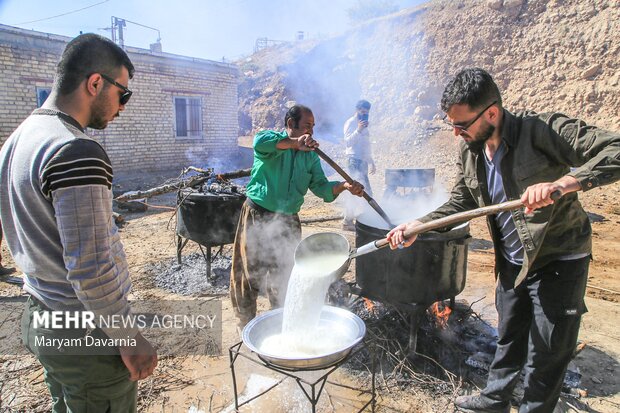 اردوی جهادی شهدای اصناف در روستای دهگاه بجنورد