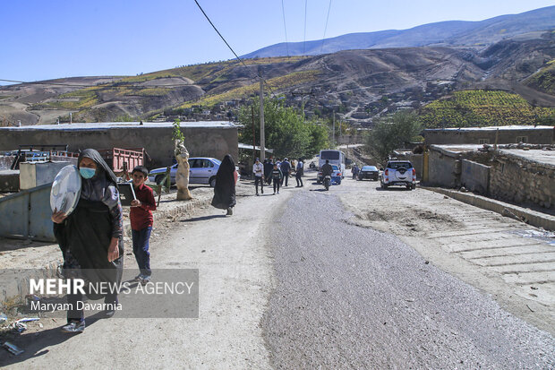 اردوی جهادی شهدای اصناف در روستای دهگاه بجنورد