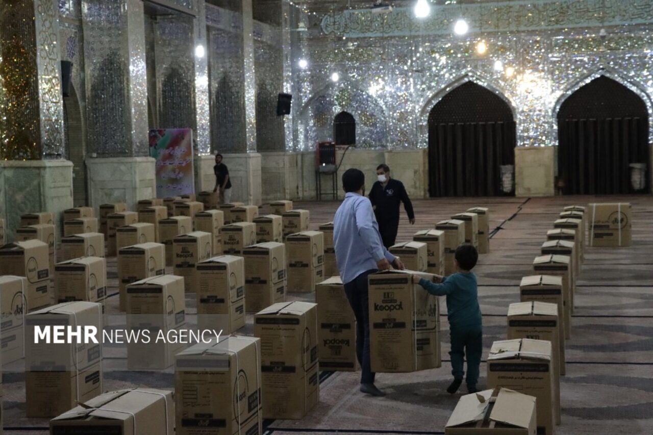 «گرمای محبت» جهادی‌ها در خانه های محرومان شیراز