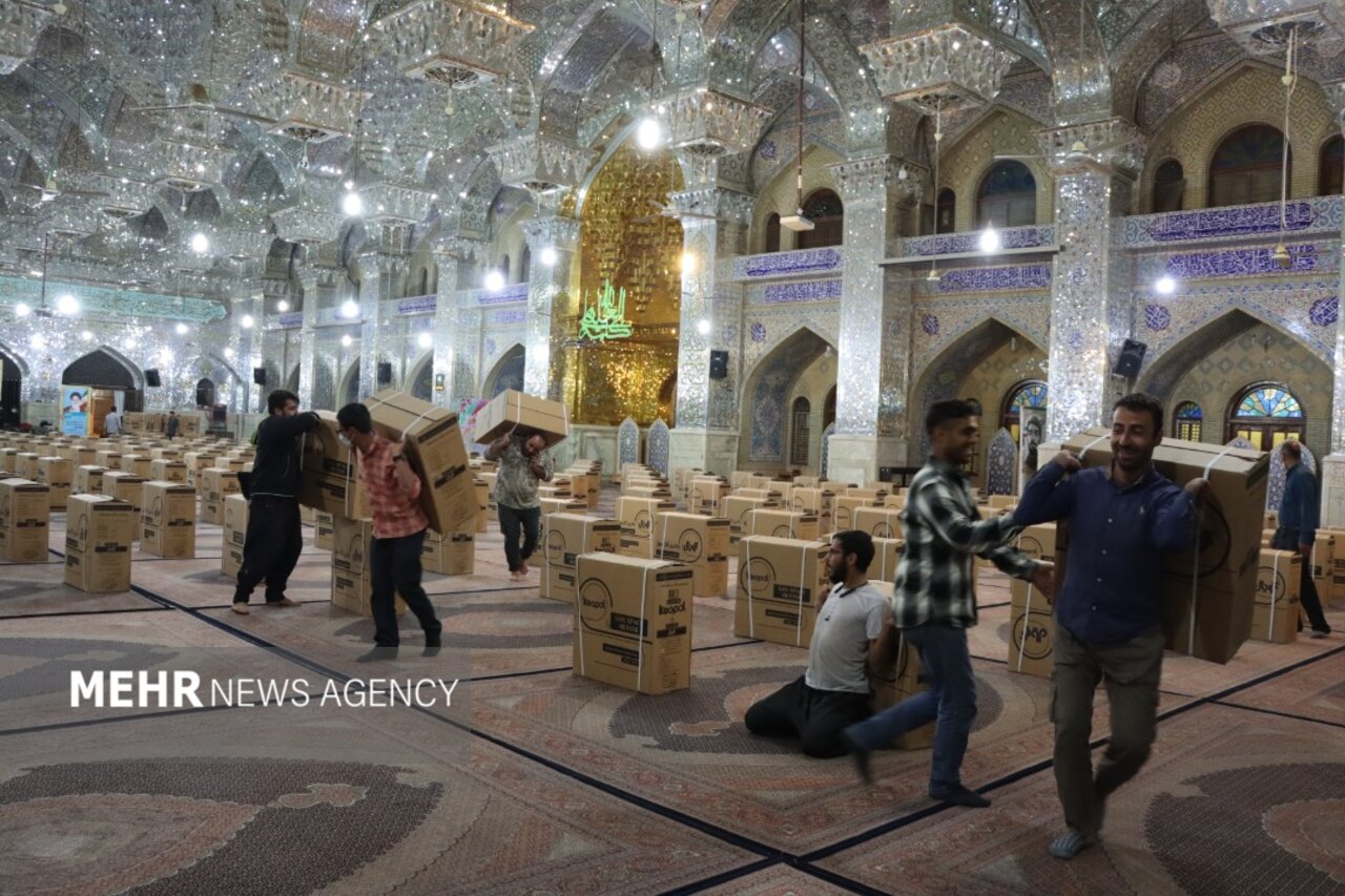 «گرمای محبت» جهادی‌ها در خانه های محرومان شیراز