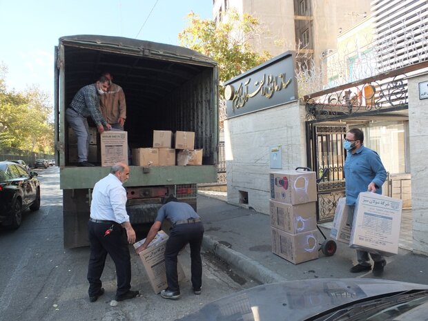 اولین کمک های قرارگاه یاوران قرآنی به زلزله زدگان اندیکا ارسال شد