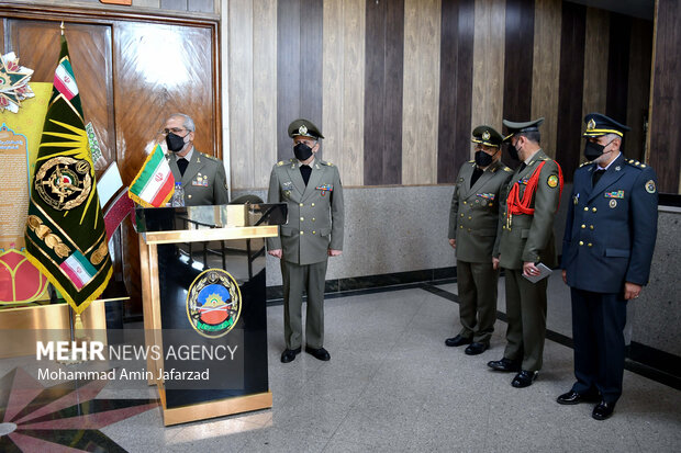 Pakistani military delegation's visit to Imam Ali Uni.