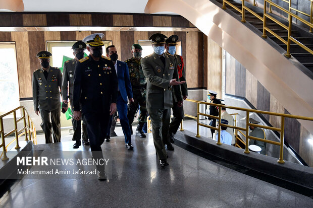 بازدید مدیر کل آموزش ارتش پاکستان از دانشگاه افسری امام علی (ع)Pakistani military delegation's visit to Imam Ali Uni.