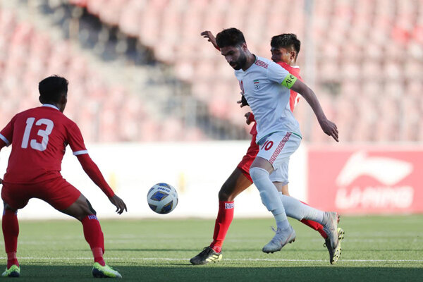 Iran trounce Nepal at 2022 AFC U23 Asian Cup qualification