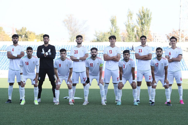 پیروزی پرگل تیم فوتبال امید ایران در نخستین گام