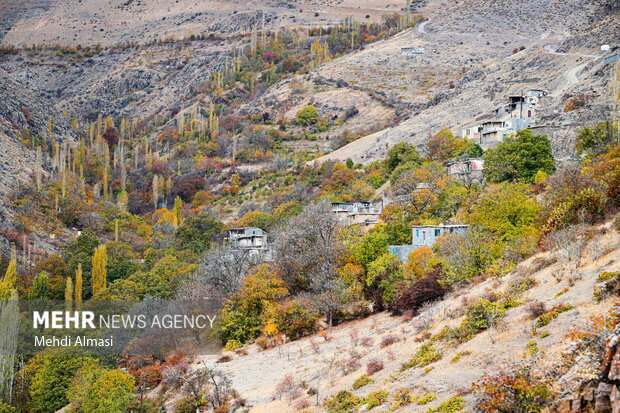 روستای شیلاندره در استان زنجان