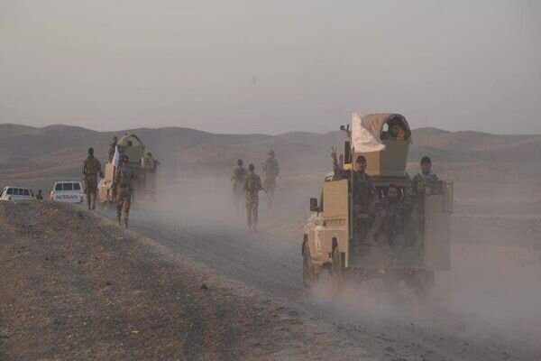 استقرار نیروهای حشد شعبی در مناطق مرزی عراق و سوریه