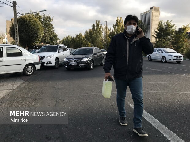 وضعیت پمپ های بنزین  بعد از اختلال در توزیع سوخت  - تبریز