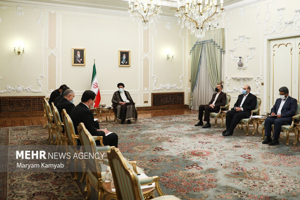 Raeisi's meetings with Tajik, Uzbek, Turkmen, Pakistani FMs
