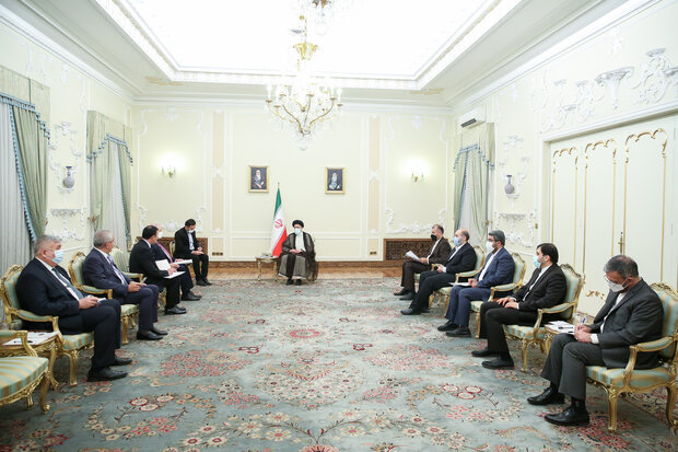 Raeisi hold talks with Tajik, Uzbek, Turkmen, Pakistani FMs