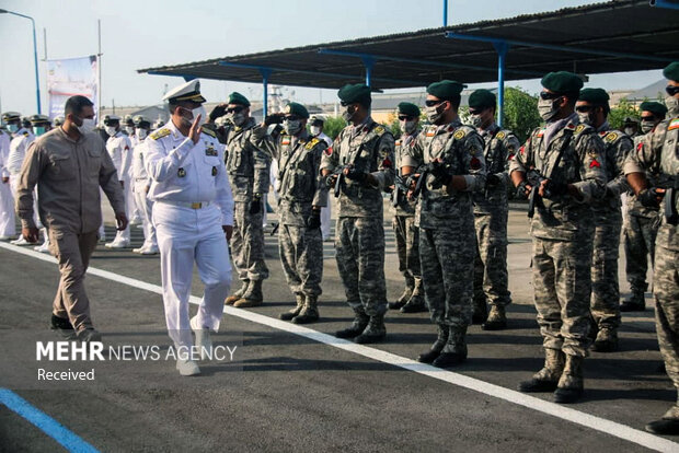 بازگشت ناوگروه ۷۷ نیروی دریایی ارتش از ماموریت بین المللی