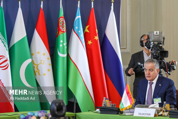 سراج‌الدین مهرالدین وزیر امور خارجه تاجیکستان در دومین نشست وزرای امور خارجه کشورهای همسایه افغانستان حضور دارد