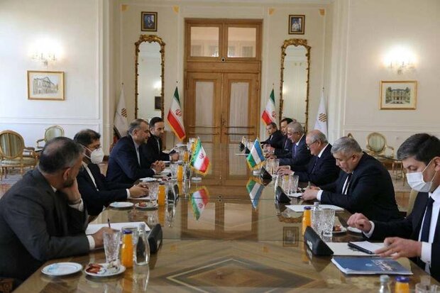 تأکید امیرعبداللهیان بر تقویت همکاری‌های ایران و ازبکستان