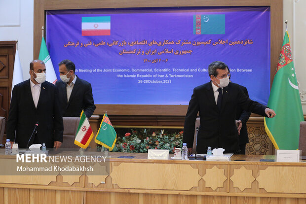 Closing ceremony of 16th Iran-Turkmenistan Joint Commission
