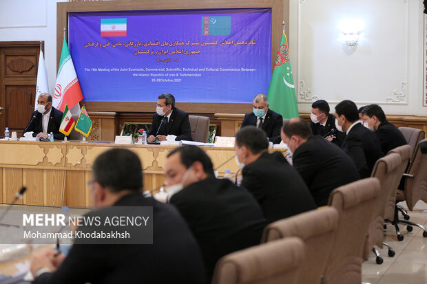 Closing ceremony of 16th Iran-Turkmenistan Joint Commission
