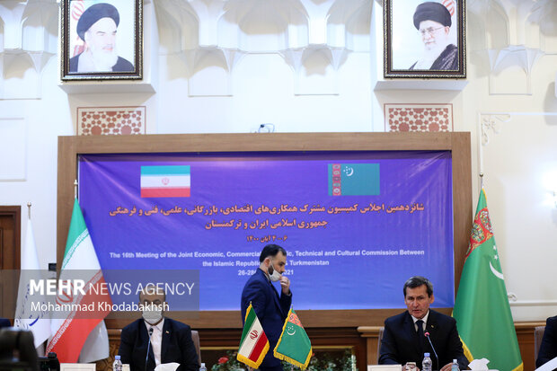 Closing ceremony of 16th Iran-Turkmenistan Joint Commission
