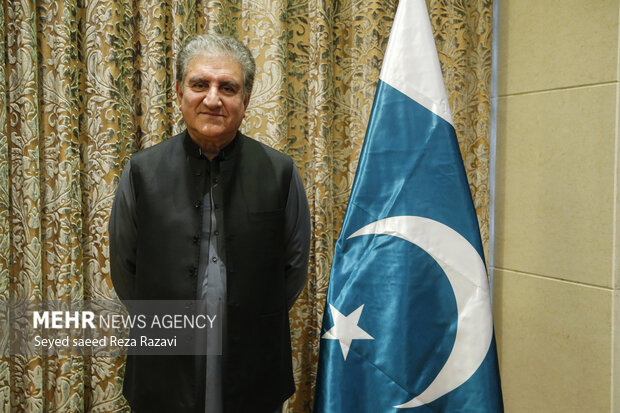 شاه محمود قریشی وزیر امور خارجه پاکستان
