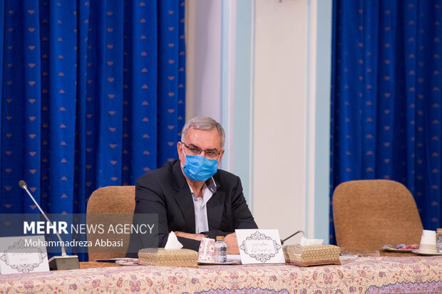 بهرام عین اللهی وزیر بهداشت، درمان و آموزش پزشکی در جلسه شورای عالی اشتغال حضور دارد
