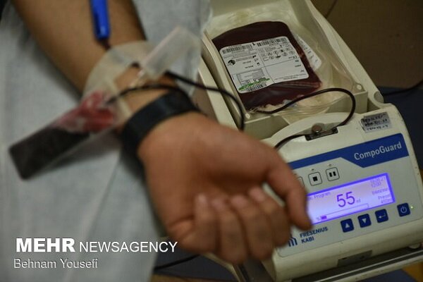 فعالیت مراکز اهدا خون کردستان تا ساعت ۲۳ هر شب