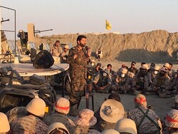 حضور فرمانده سپاه تهران در تمرین یگان ویژه فاتحین