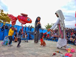Intl. Street Theater Festival underway in Marivan