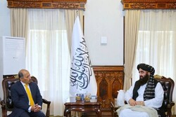 «امیرخان متقی» با سفیر پاکستان در کابل دیدار کرد