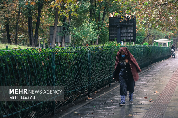 First autumn rainfall in Tehran