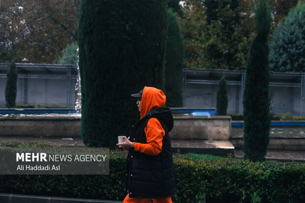 First autumn rainfall in Tehran