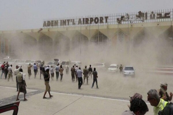Terrible explosion heard in Aden Intl. Airport