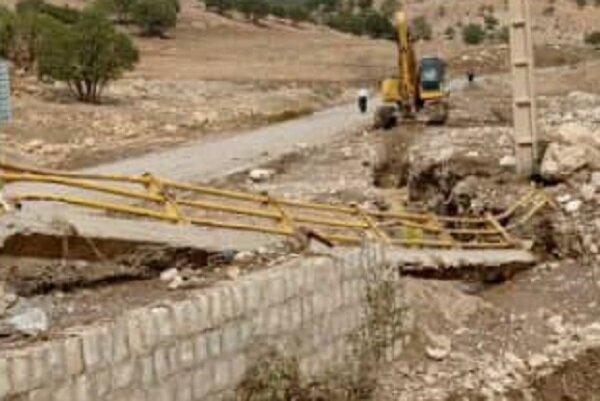 ایجاد خسارت ۱۰ میلیارد ریالی در راه‌های روستایی سرپل ذهاب