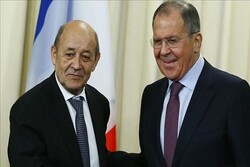 Russian, French FMs confer on intl. issues, JCPOA