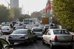 ترافیک پرحجم و روان در معابر پایتخت