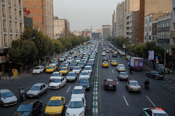 ترافیک صبحگاهی تهران پرحجم و روان است