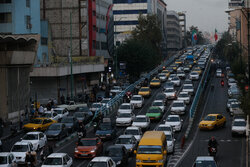 ترافیک سنگین در آزادراه قزوین – کرج محدوده پل فردیس