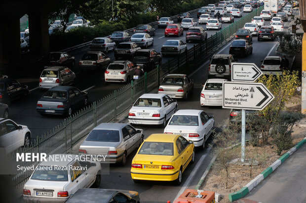 ترافیک سنگین صبحگاهی در اکثر معابر پایتخت