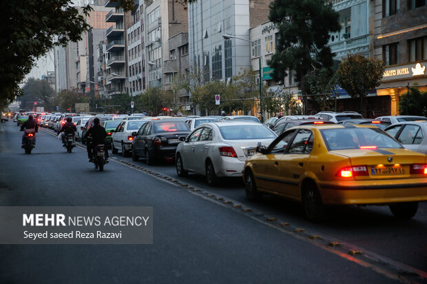 وضعیت ترافیک صبحگاهی در معابر بزرگراهی و اصلی پایتخت