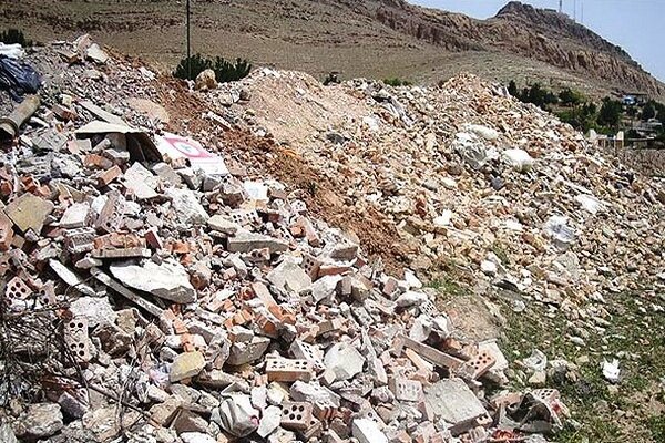 کرمانشاه نیازمند به راه‌اندازی ۴ سایت بازیافت نخاله‌های ساختمانی