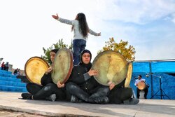 İran'daki Sokak Tiyatrosu Festivali'nin son gününden kareler