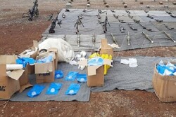 کشف سلاح و مهمات اسرائیلی در سوریه