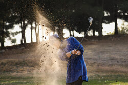 National women golf tournament in Tehran