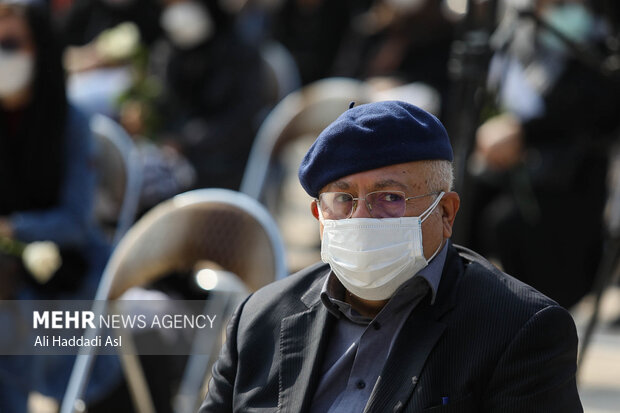 Funeral ceremony of prominent Iranian painter ‘Darroudi’
